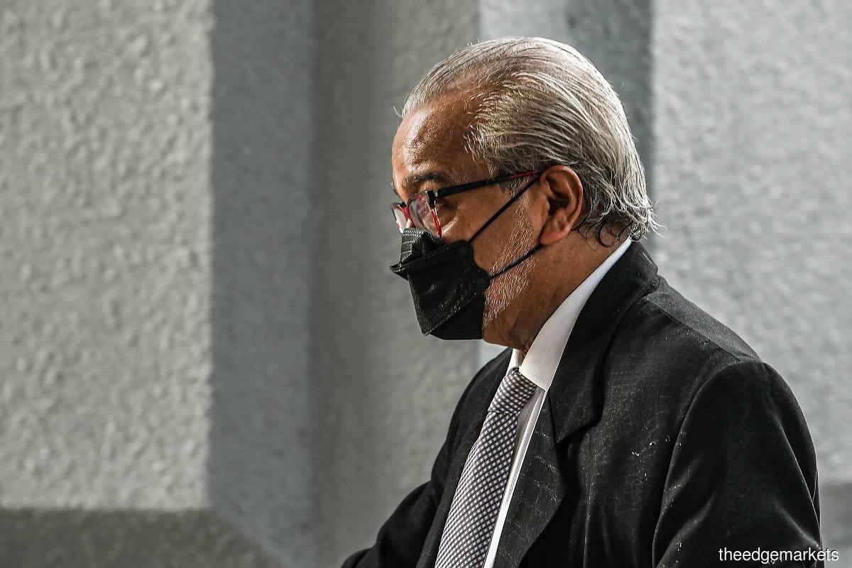 Several in Shafee's (pictured) law firm were said to have fever, and several of them were also on medical leave. (Photo by Zahid Izzani Mohd Said/The Edge)